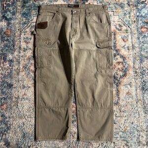 Wrangler Riggs Lightweight Double Knees Cargo Pants Size 42